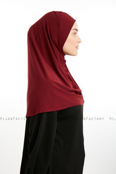 Ilay - Sandy Turban Hijab Bordeaux