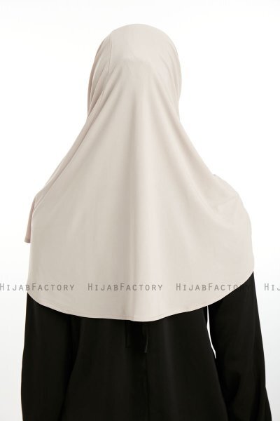 Ilay - Sandy Turban Hijab Taupe Clair