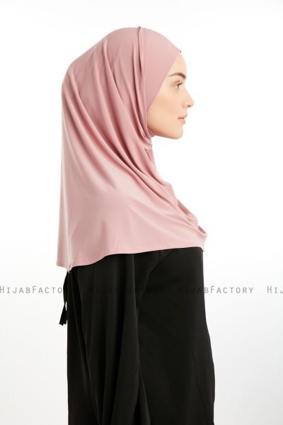 Ilay - Sandy Turban Hijab Vieux Rose