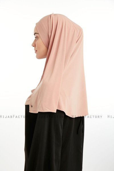 Ilay - Sandy Turban Hijab Saumon