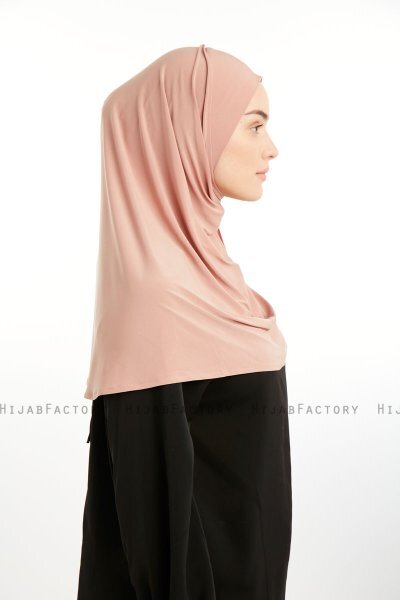 Ilay - Sandy Turban Hijab Saumon