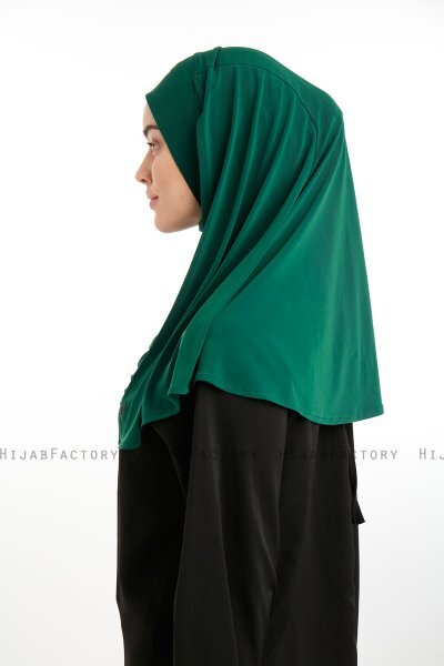 Ilay - Sandy Turban Hijab Vert Foncé