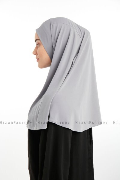 Ilay - Sandy Turban Hijab Gris Clair