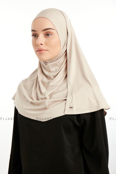 Feriha - HIjab Turban Viscose Beige