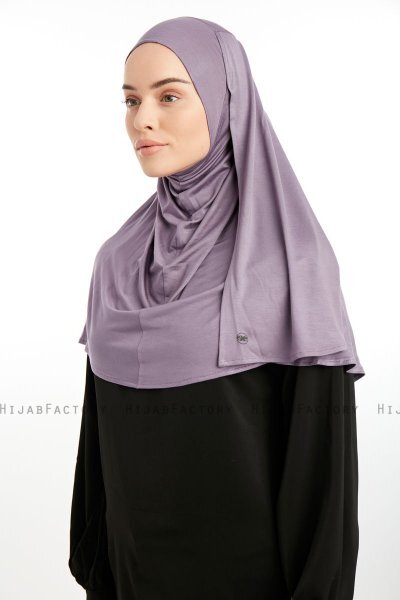 Feriha - HIjab Turban Viscose Violet Foncé