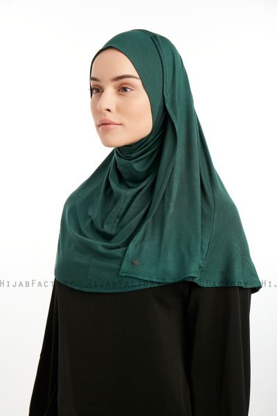 Feriha - HIjab Turban Viscose Vert Foncé