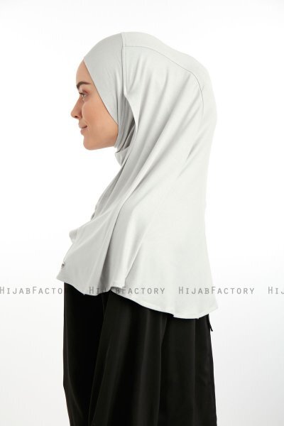 Feriha - HIjab Turban Viscose Gris Clair