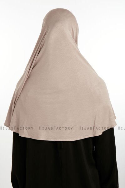 Feriha - HIjab Turban Viscose Gris Pierre