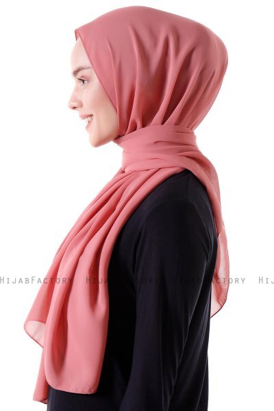 Hadise - Hijab Chiffon Dusky Rose