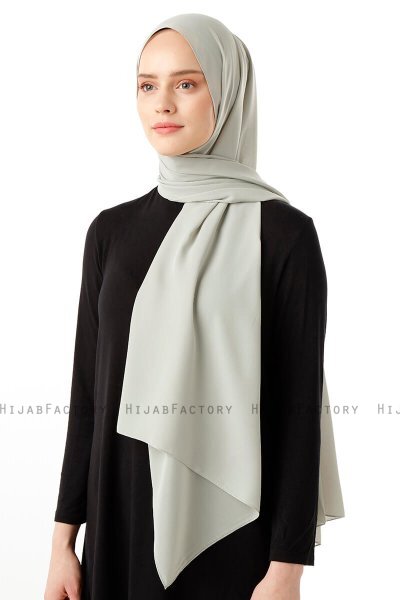Hadise - Hijab Chiffon Vert