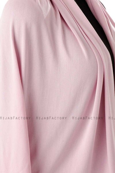 Neylan - Hijab Rose Clair Basique En Jersey
