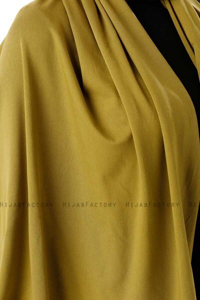 Neylan - Hijab Olive Verte Basique En Jersey
