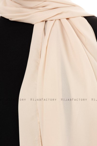 Esra - Hijab Chiffon Beige