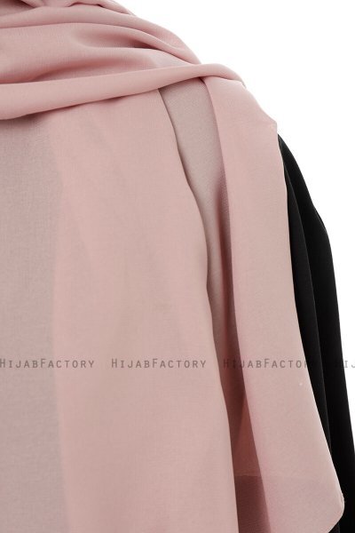 Esra - Hijab Chiffon Rose Foncé