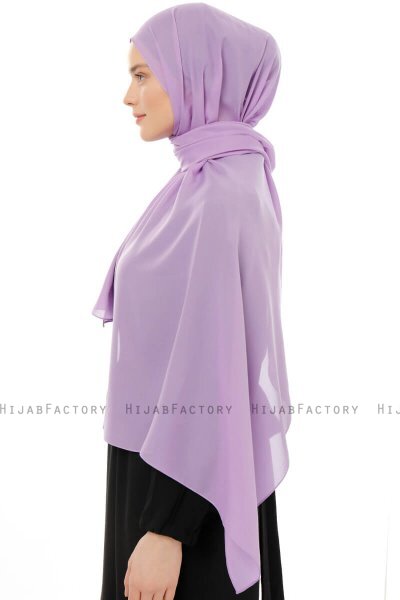 Esra - Hijab Chiffon Violet Clair