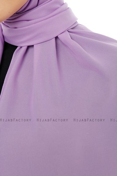 Esra - Hijab Chiffon Violet Clair