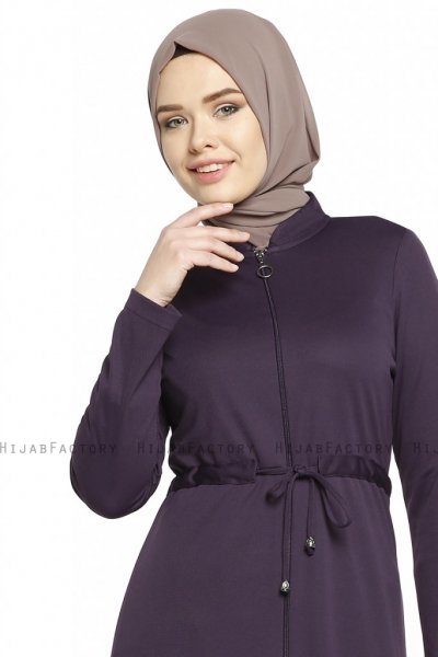 Emine - Abaya Violet - Miss Cazibe