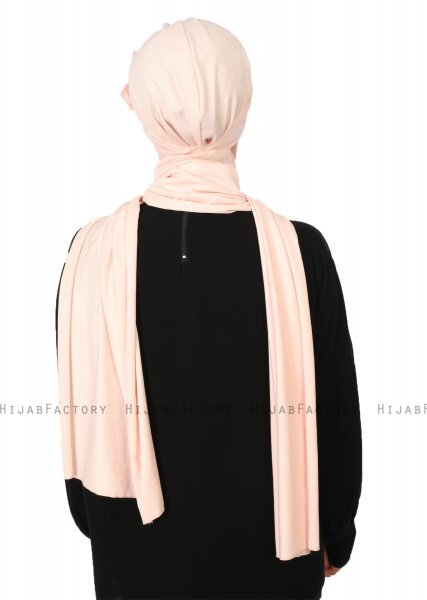 Bianca - Turban En Coton Vieux Rose