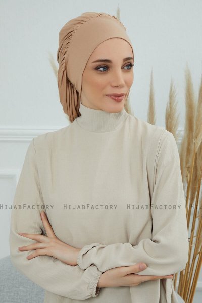 Isabella - Turban En Coton Sand