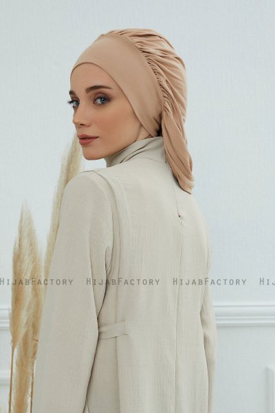 Isabella - Turban En Coton Sand