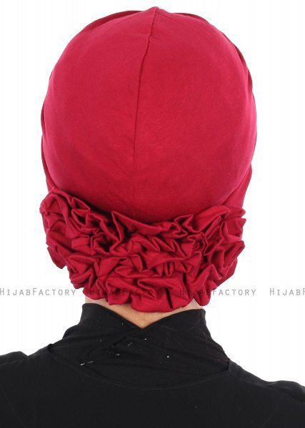 Elisabeth - Turban En Coton Bordeaux