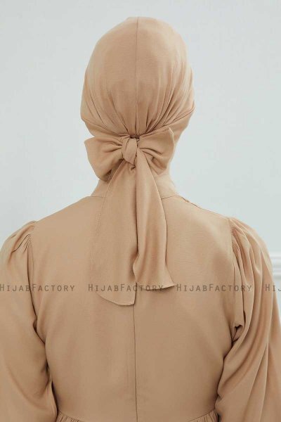 Ellie - Turban En Coton Sand