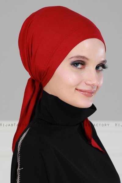 Felicia - Turban En Coton Bordeaux