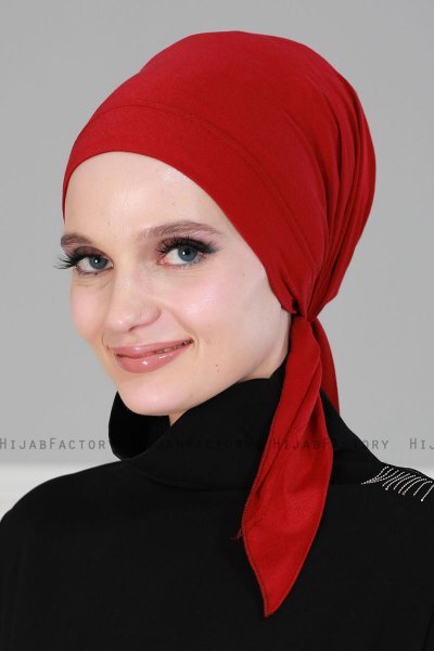 Felicia - Turban En Coton Bordeaux