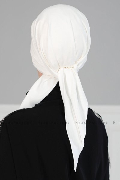 Felicia - Turban En Coton Crème