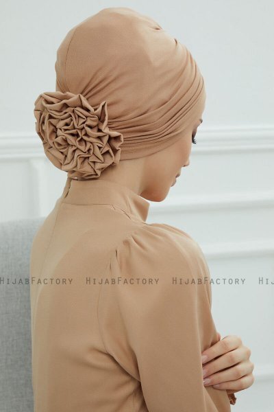 Kerstin - Turban En Coton Sand