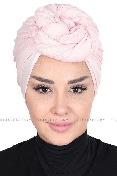 Sigrid - Hijab Coton Vieux Rose - Ayse Turban