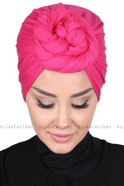 Sigrid - Hijab Coton Fuchsia - Ayse Turban