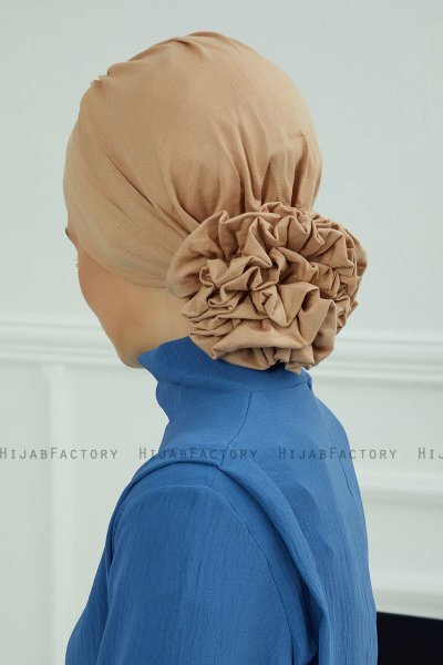 Monica - Turban En Coton Sand