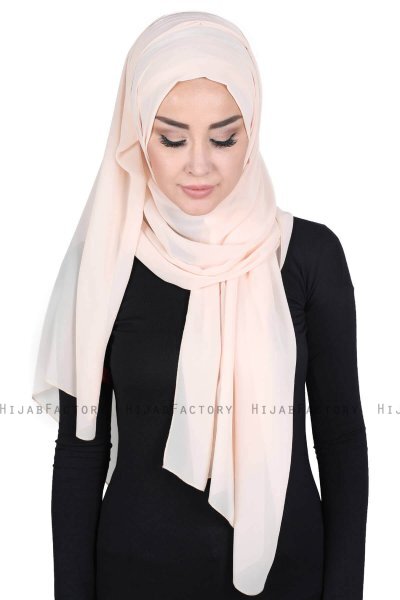 Joline - Hijab Chiffon Premium Beige