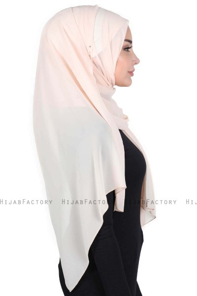Joline - Hijab Chiffon Premium Beige