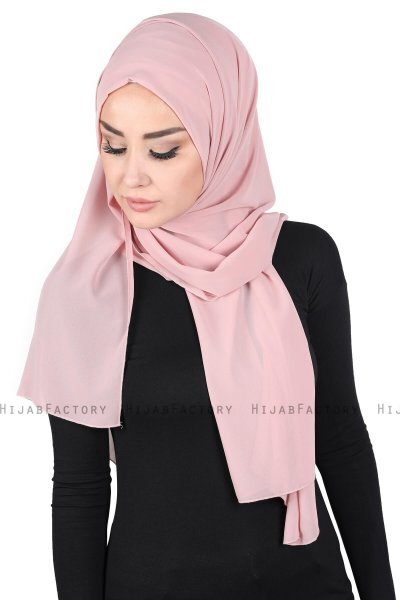 Joline - Hijab Chiffon Premium Vieux Rose