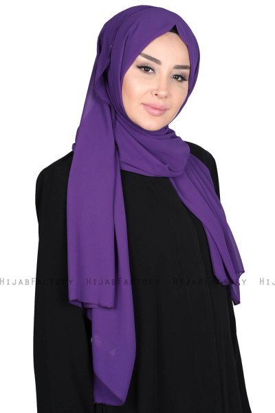 Joline - Hijab Chiffon Premium Violet