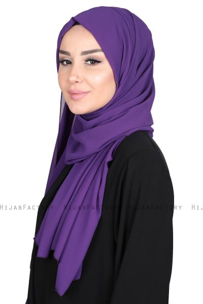 Joline - Hijab Chiffon Premium Violet