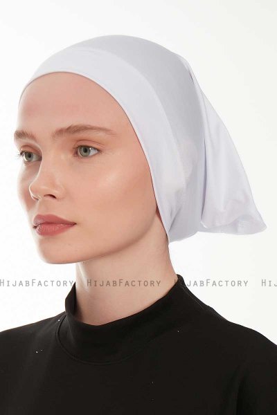 Emine - Bonnet Hijab Blanc