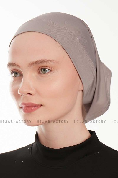Emine - Bonnet Hijab Gris