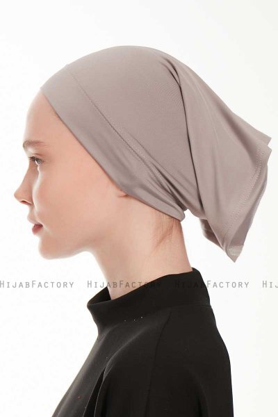 Emine - Bonnet Hijab Gris