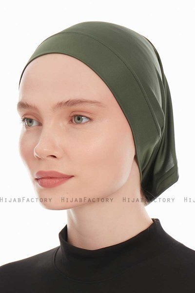 Emine - Bonnet Hijab Kaki