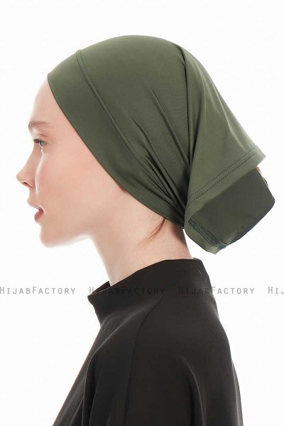 Emine - Bonnet Hijab Kaki