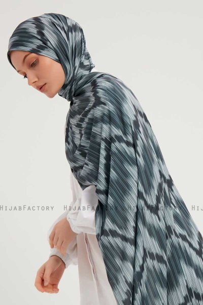 Tansu - Hijab À motifs Smoked