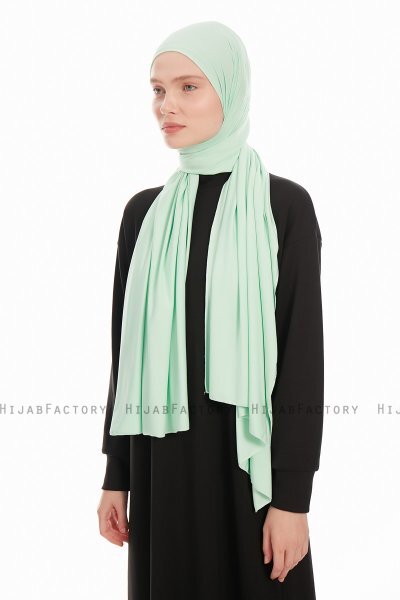 Farah - Hijab Jersey Menthe