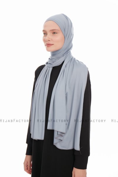 Farah - Hijab Jersey Indigo