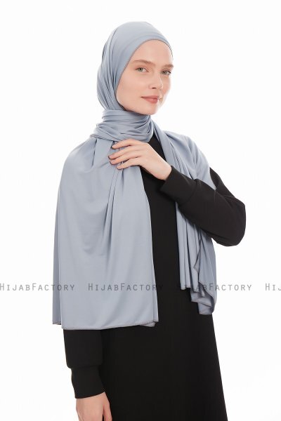 Farah - Hijab Jersey Indigo