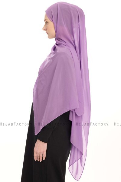 Chiffon Hijab - Violet Clair
