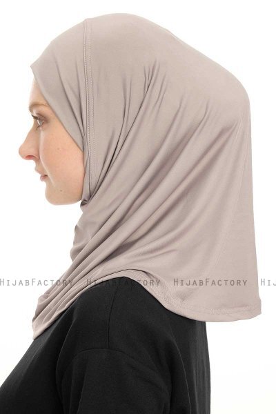 Yazmin - Hijab Amira Marron Clair Ready To Wear