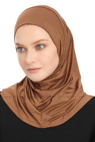 Yazmin - Hijab Amira Marron Ready To Wear